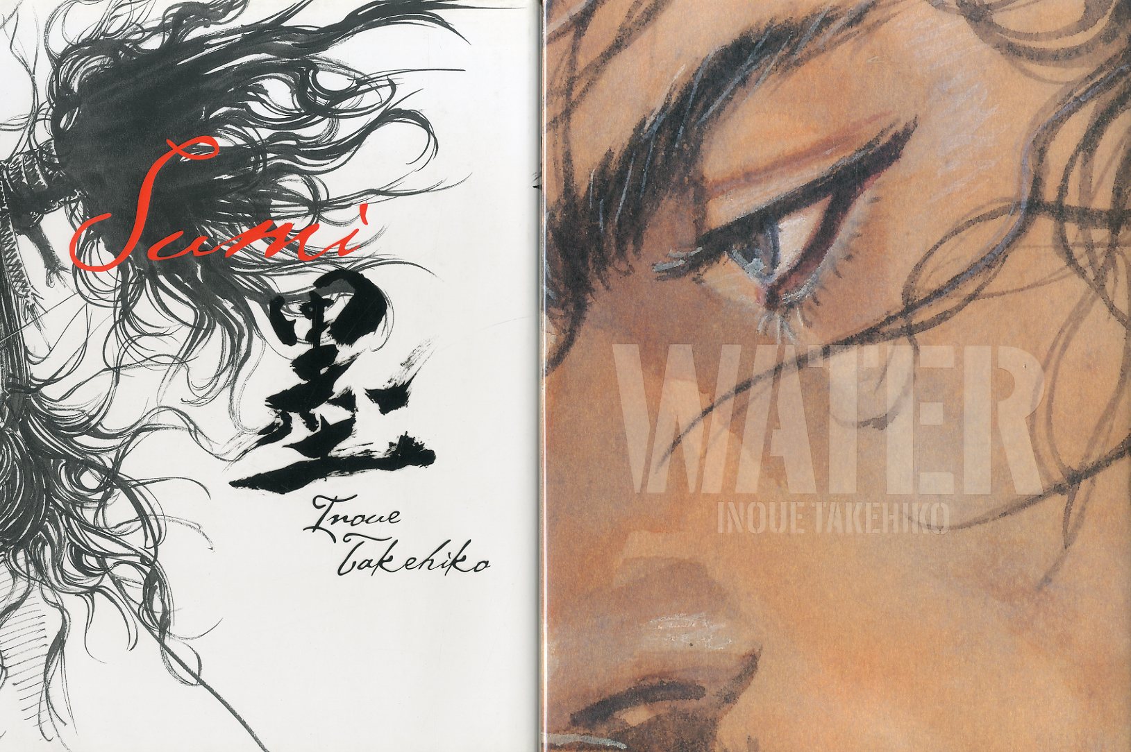バガボンド画集 『墨 Sumi』＆『WATER』 （2冊セット） / 井上雄彦