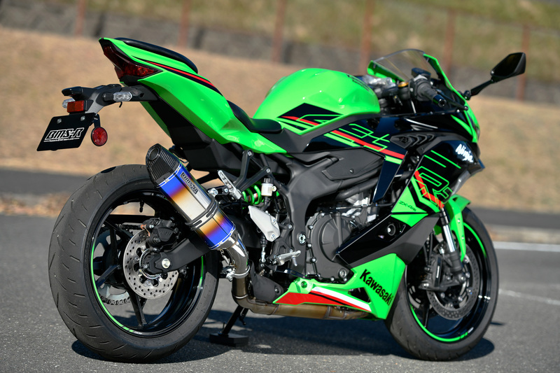 CORSA-EVOⅡ マットブラック スリップオン：ZX-4RR / ZX-4R SE：2023