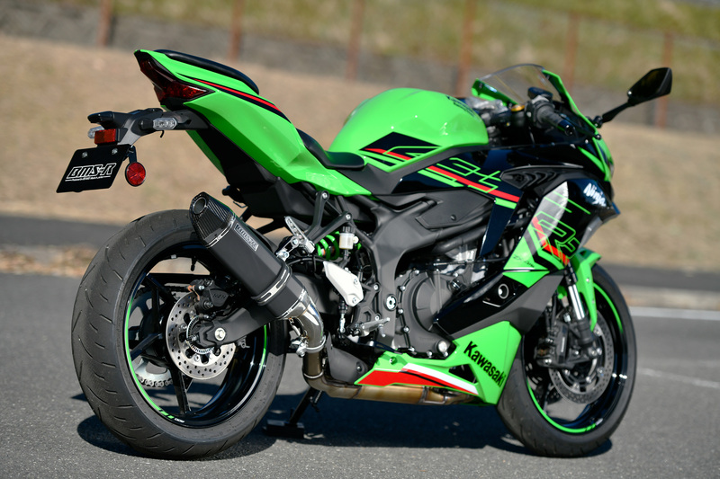 CORSA-EVOⅡ マットブラック スリップオン：ZX-4RR / ZX-4R SE：2023