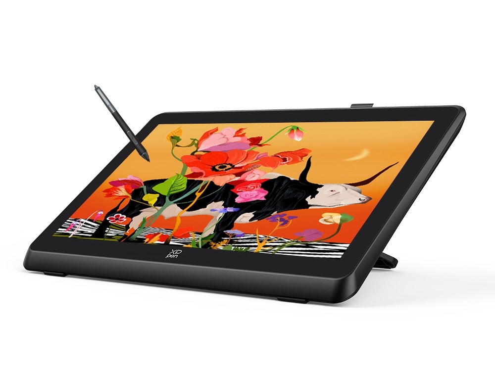 筆圧感度16,384レベルの22型WQHD液晶ペンタブレット、XPPen「Artist