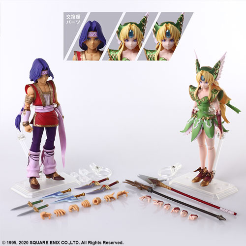 聖剣伝説3 トライアルズ オブ マナ』主人公達のアクションフィギュアが