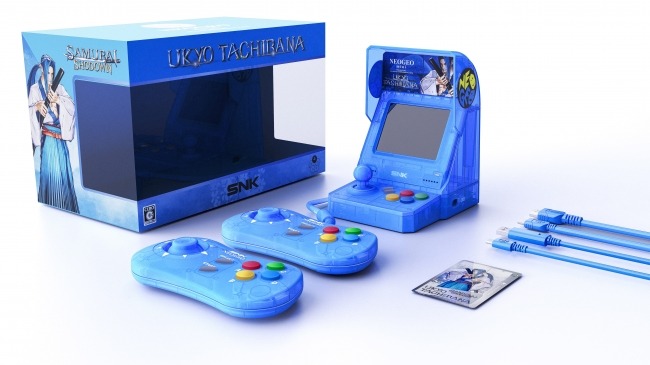 NEOGEO mini サムライスピリッツ限定セット」6月27日発売決定