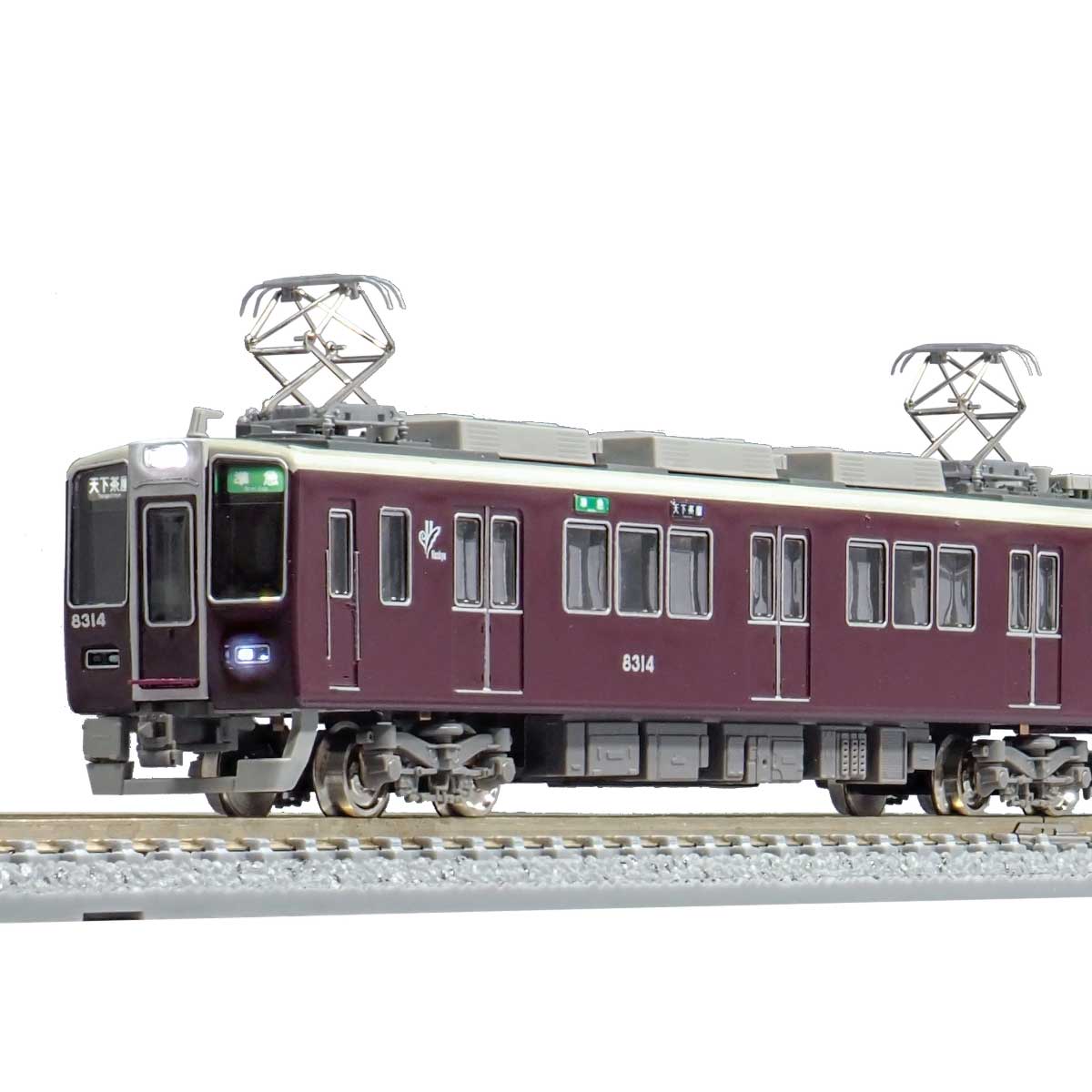 31521＞阪急8300系（2次車・8314編成・白ライト）基本6両編成セット