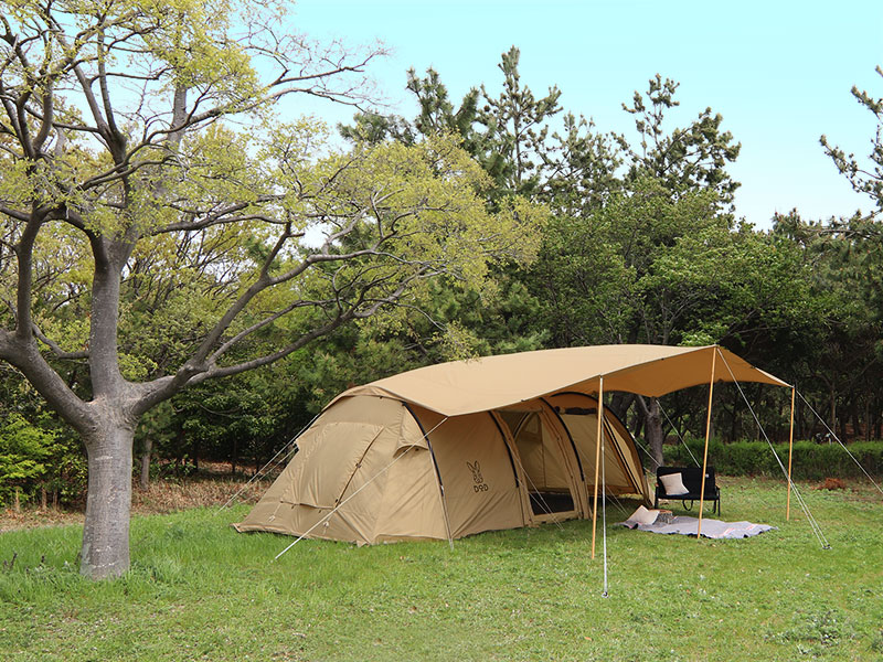 販売終了】カマボコテント2（タン） T5-489-TN - DOD（ディーオー