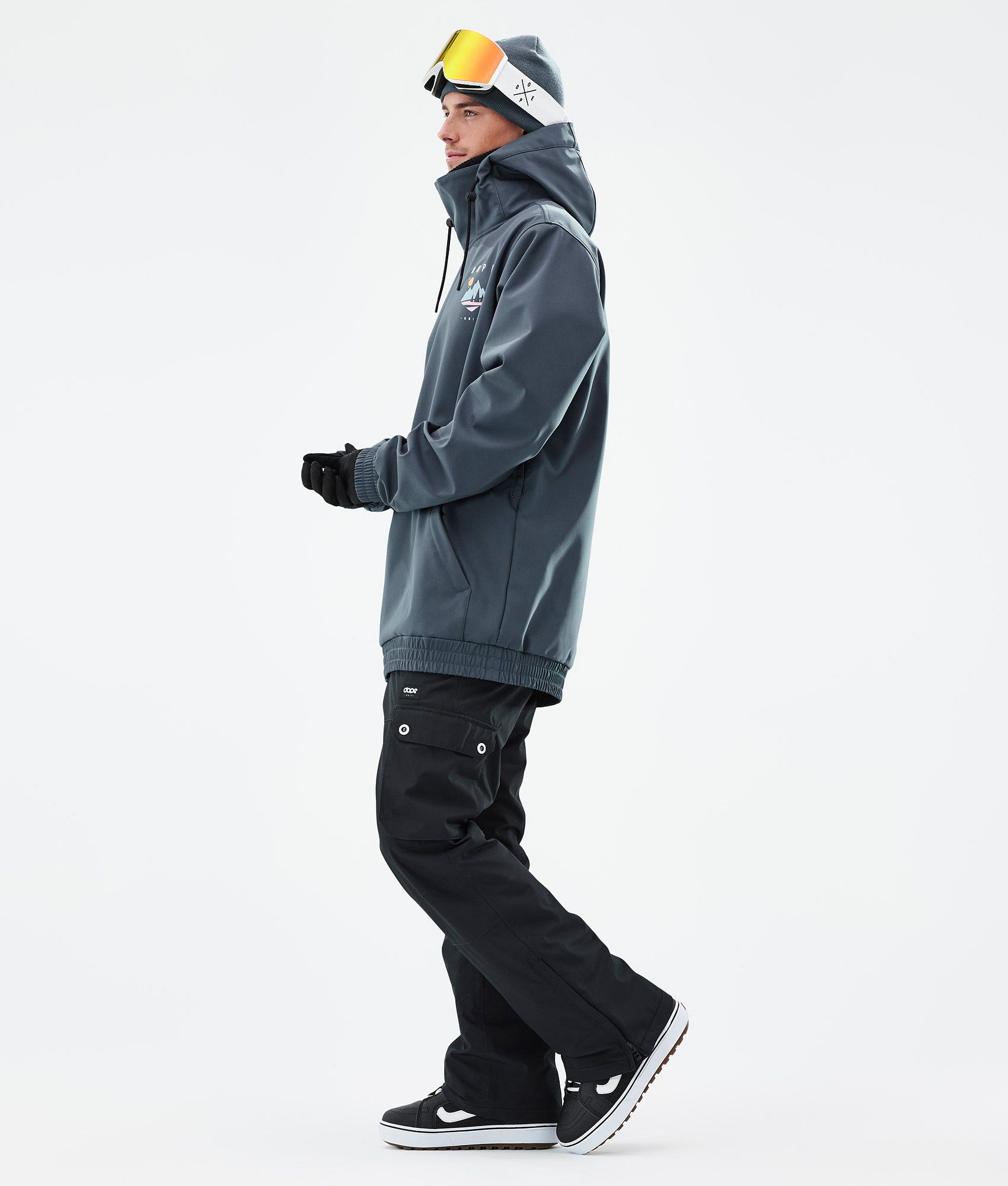 Dope Yeti 2022 Snowboard Jacket Men Pine Metal Blue | Dopesnow.com