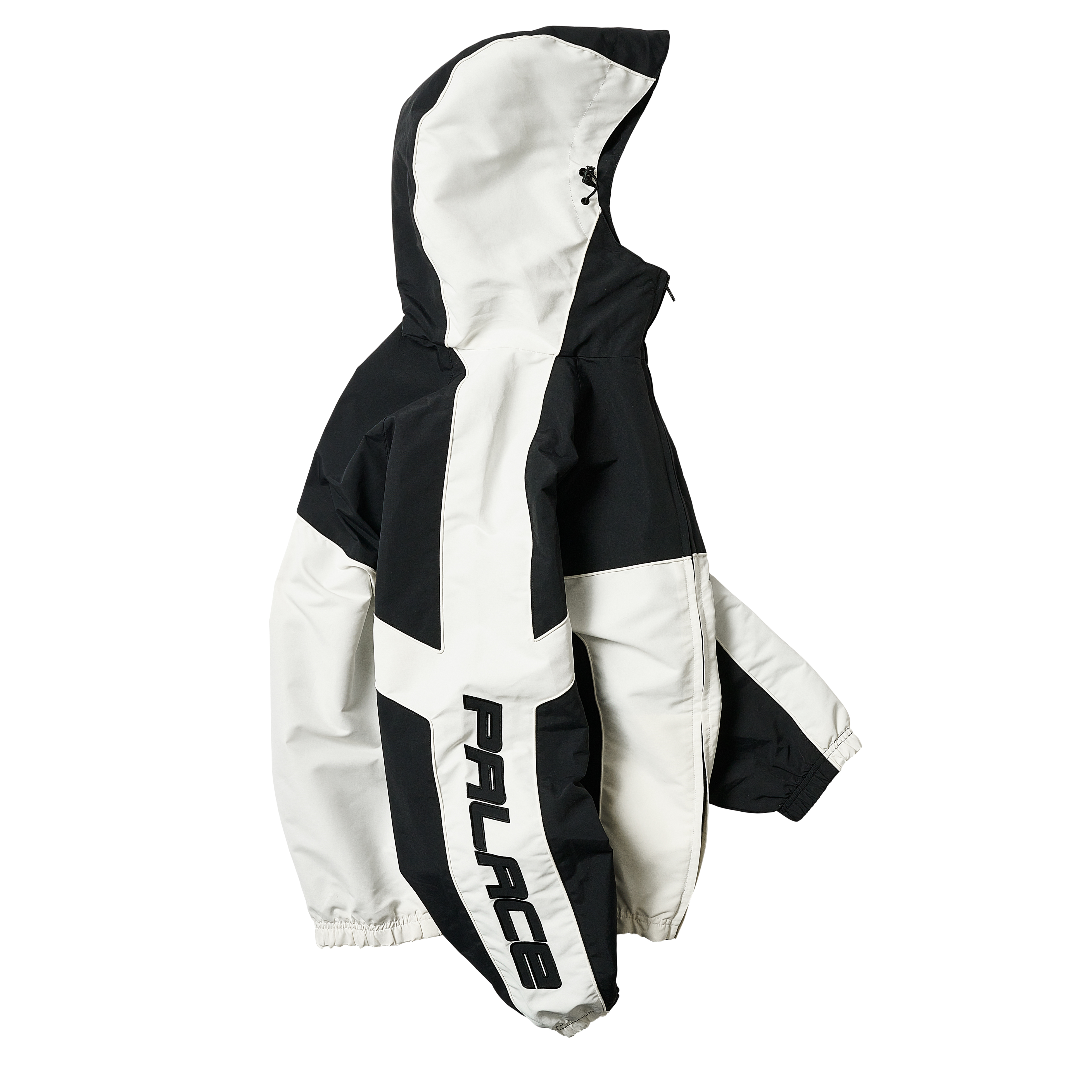PIPED HOODED SHELL JACKET | PALACE SKATEBOARDS