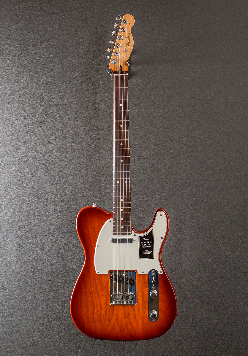 Player II Telecaster - Aged Cherry Burst w/Rosewood – Dave's