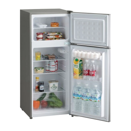 冷凍冷蔵庫 130L JR-N130A シルバー Haier ハイアール 冷蔵庫の