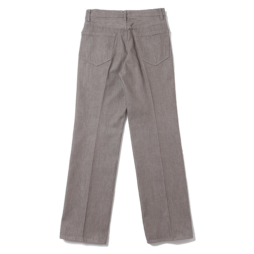 AURALEE(オーラリー)】HARD TWIST BROWN DENIM 5P PANTS (A23AP01MD