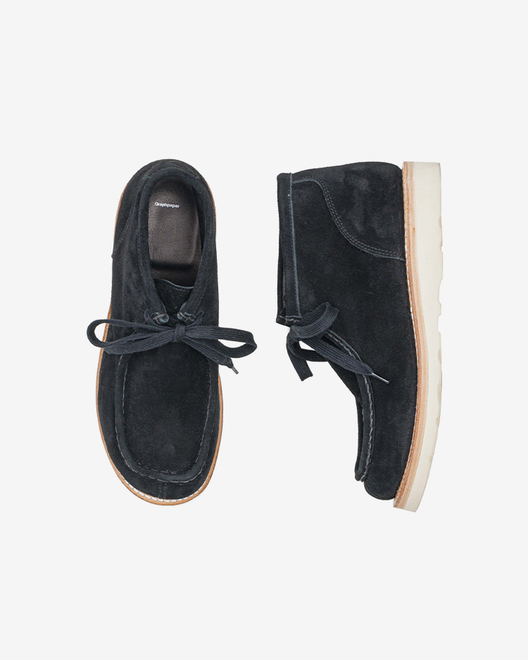 Suede Mock Boots / BLACK | Graphpaper (MEN)(グラフペーパー