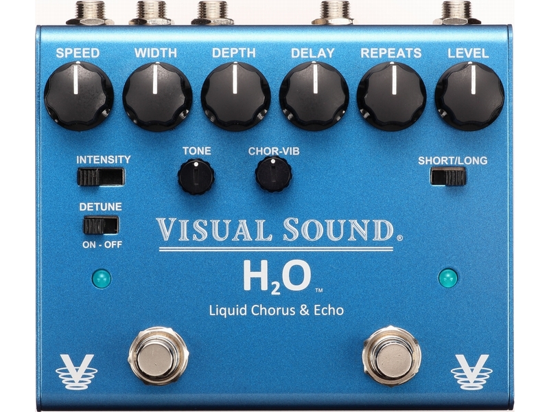 ビジュアルサウンドのコーラス＆エコー「H2O」がV3シリーズとして新生