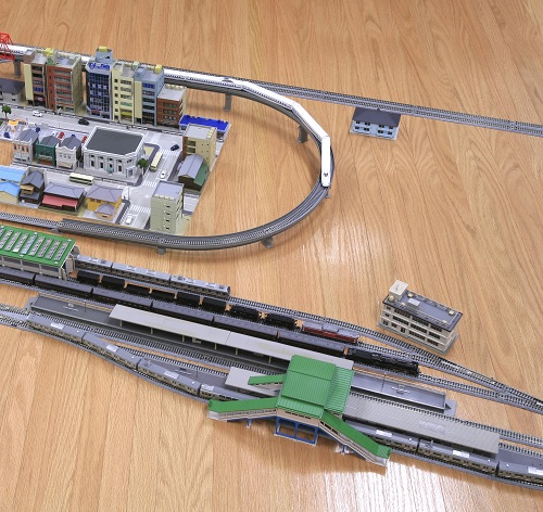 KATO鉄道模型オンラインショッピング 対向式ホームセット: □現在販売