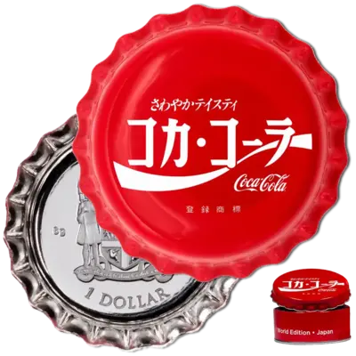 Buy 6 g Silver Coin - Coca-Cola® Bottle Cap - Global Edition