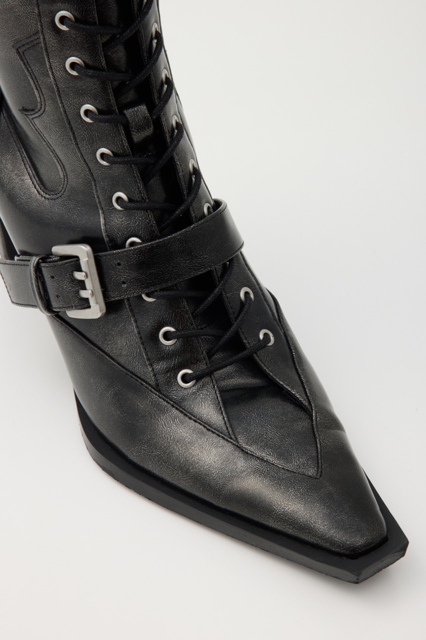 SLY | POINTED LACE UP WESTERN ブーツ (ブーツ ) |SHEL'TTER WEBSTORE