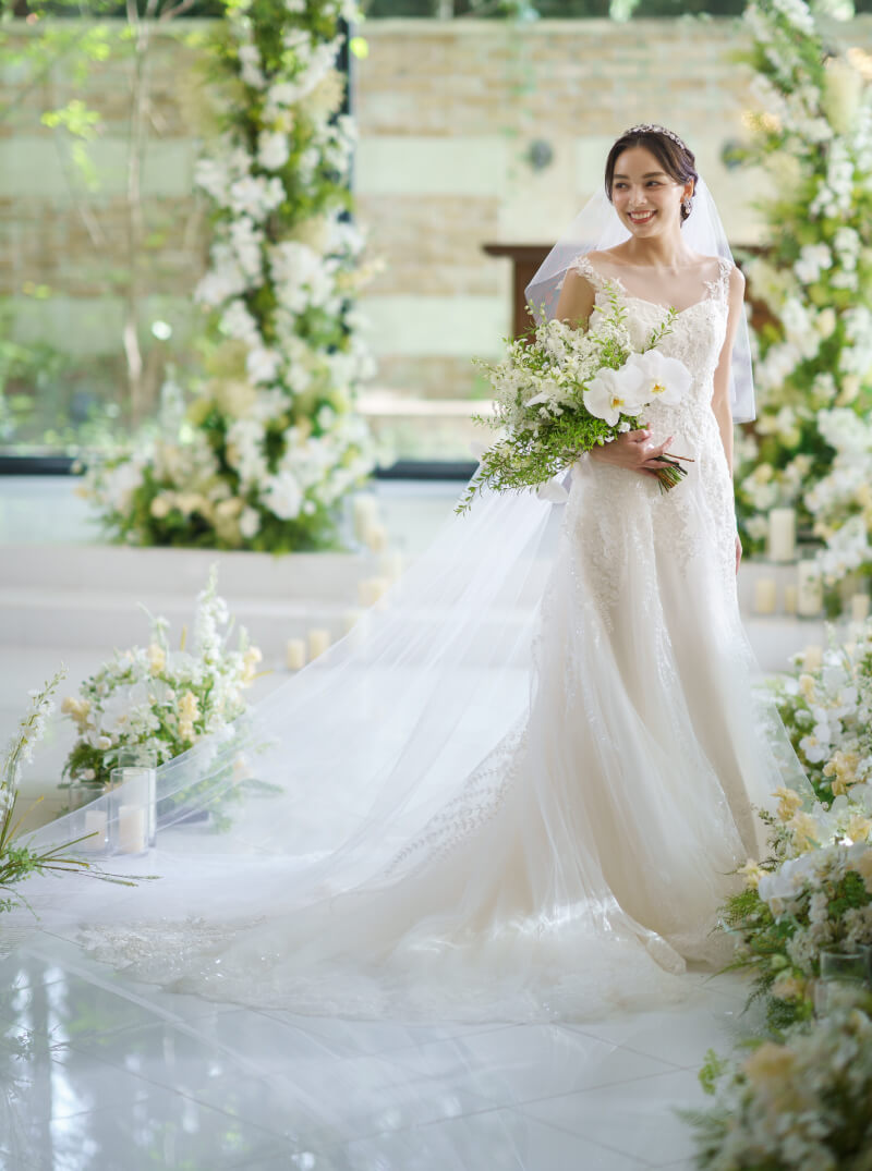 ウエディングドレス | 京都・北山のガーデンウエディング 結婚式場なら