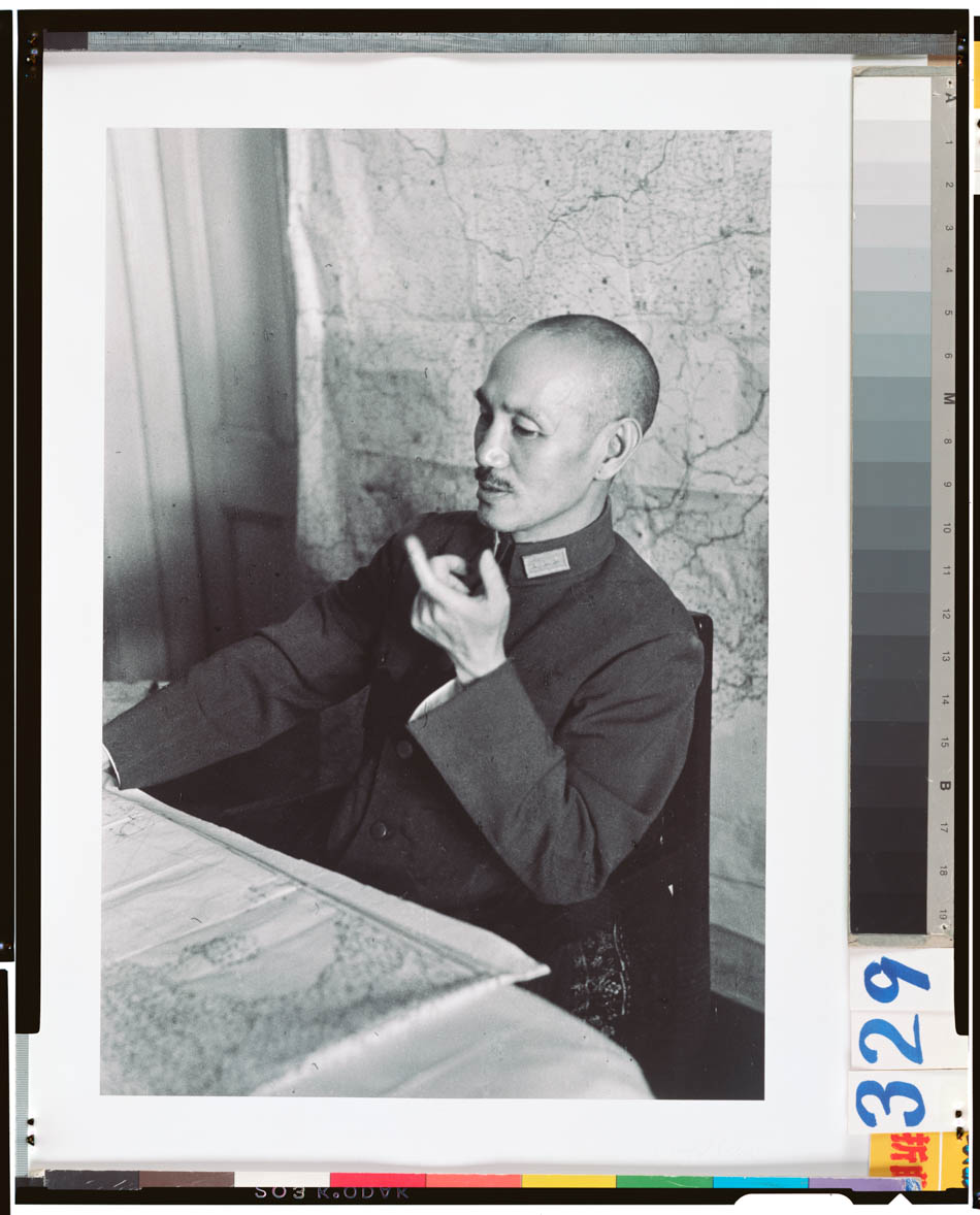蒋介石 漢口、中国 1938年7月4日