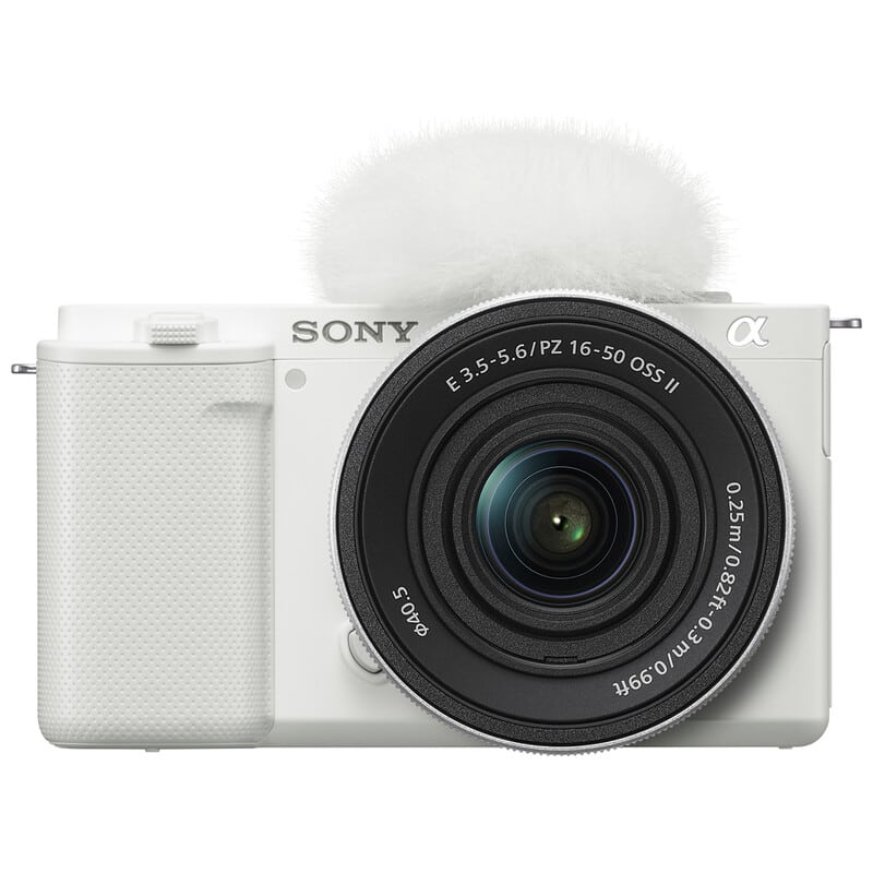 SONY VLOGCAM ZV-E10 パワーズームレンズキット ホワイト ZV-E10K W