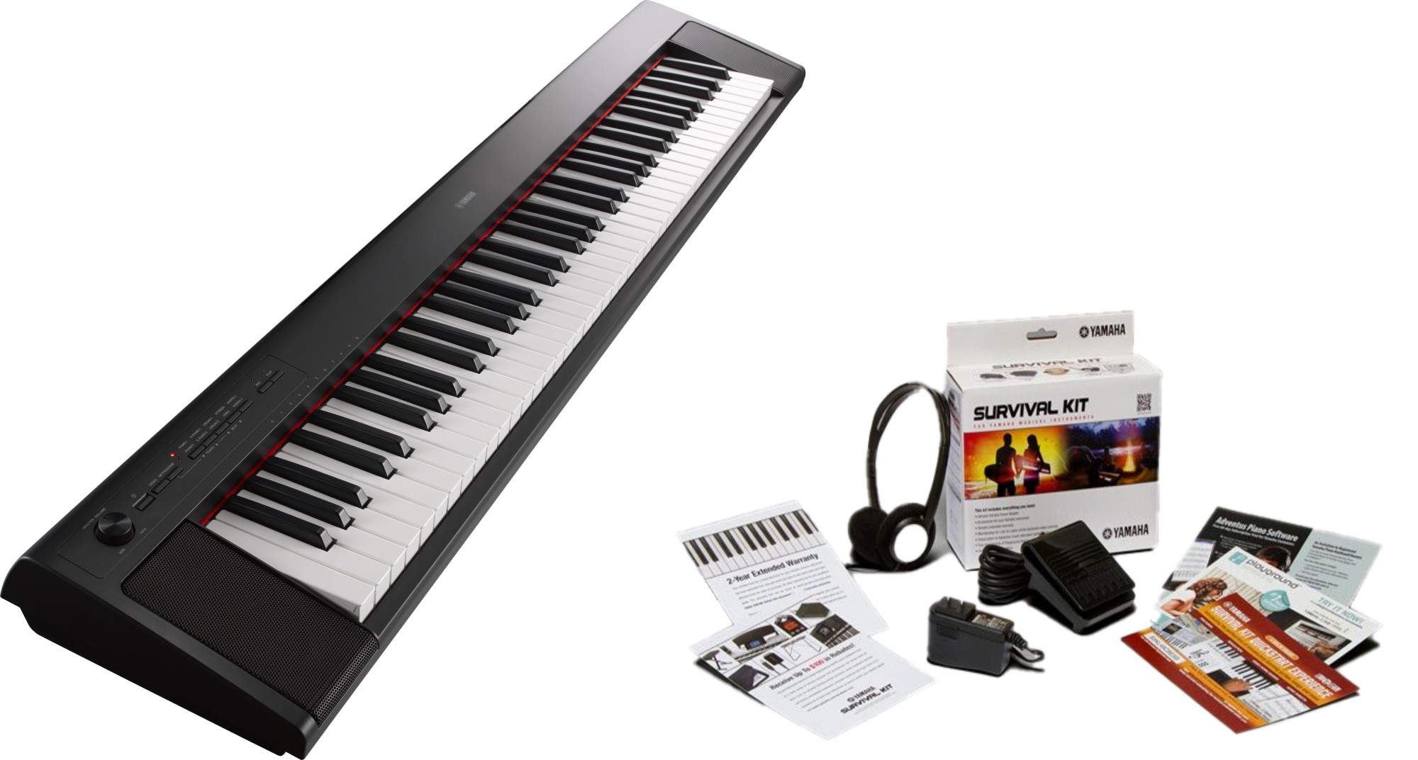 YAMAHA ヤマハ 電子ピアノ 76鍵盤 piaggero NP-32B 電子キーボード NP