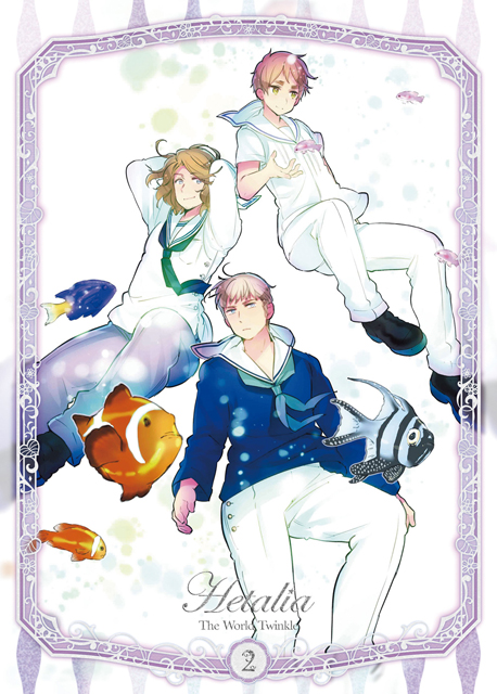 アニメ「ヘタリア The World Twinkle」DVDアニメイト限定版 vol.2
