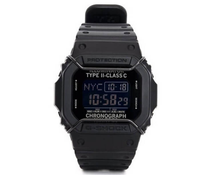 N. Hoolywood x G-Shock DW-D5600PN-1JR 2016 Reverse LCD - G-Central