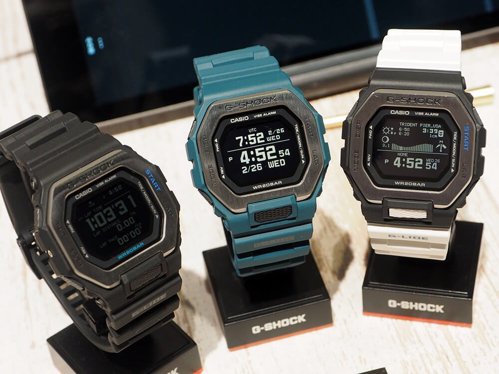 G-Shock G-LIDE GBX-100 with MIP LCD, Step Counter, Tide, Vibe - G
