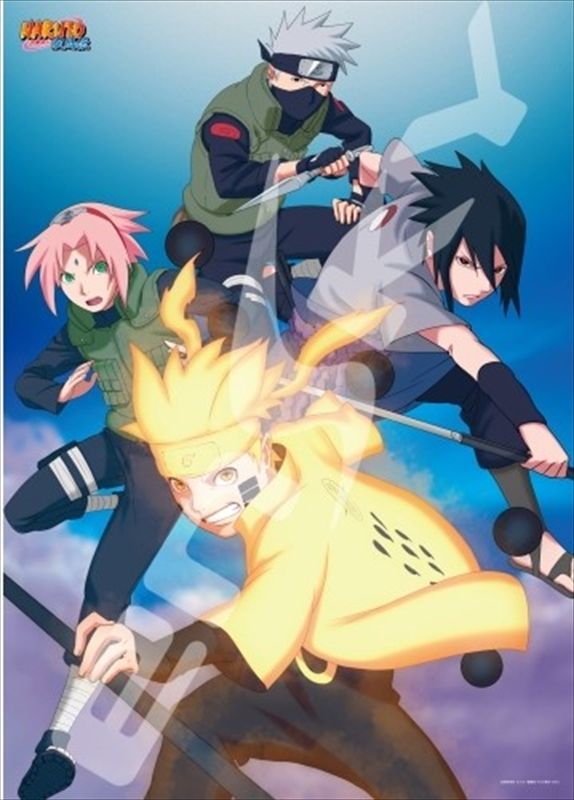 □500ピースジグソーパズル NARUTO-ナルト-疾風伝 第七班復活 《廃番