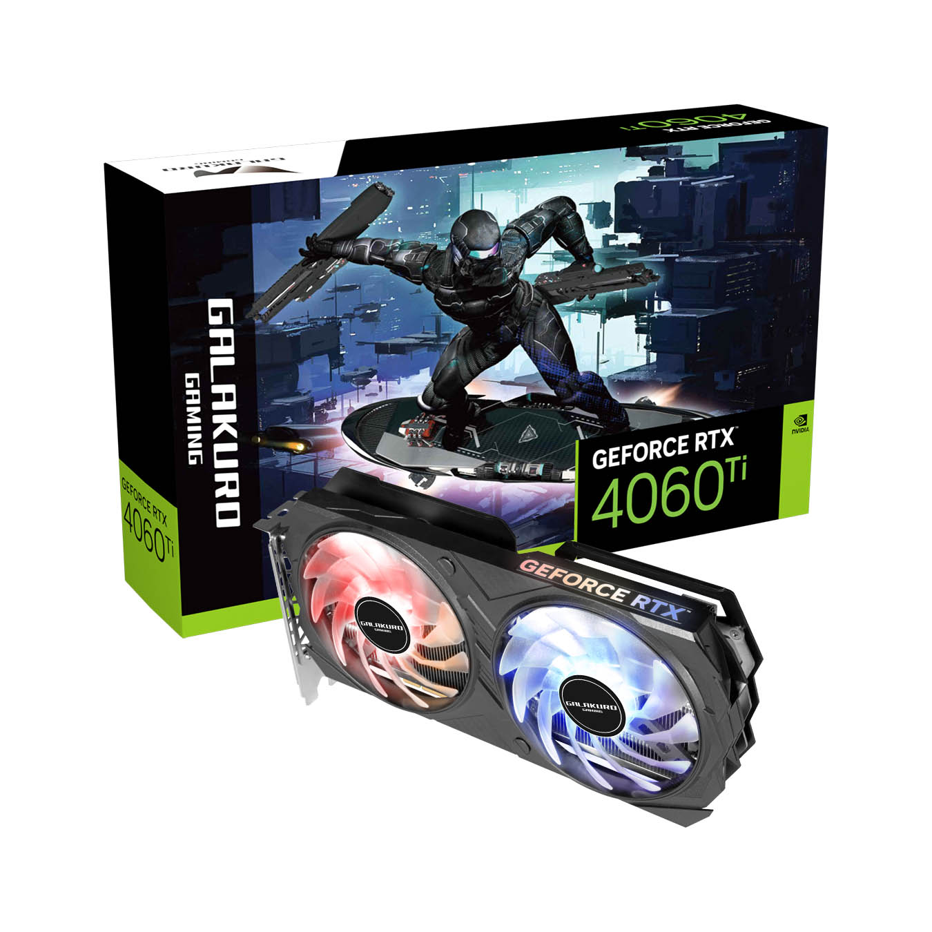 GG-RTX4060Ti-E8GB/EX/DF | GG-RTX4060Ti-E8GB/EX/DF | 玄人志向