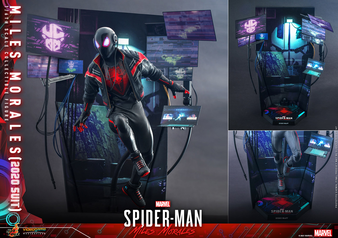 ホットトイズ VGM49 スパイダーマン マイルスモラレス2020スーツ版
