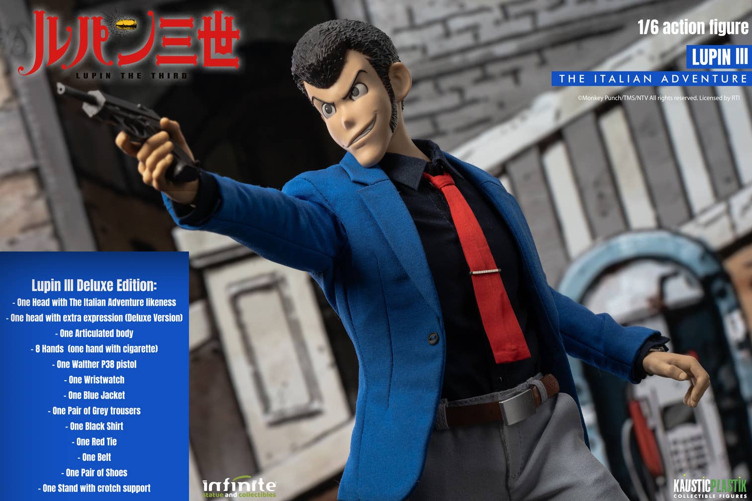 Lupin the Third Part IV/ Lupin the Third Action Figure DX Edition