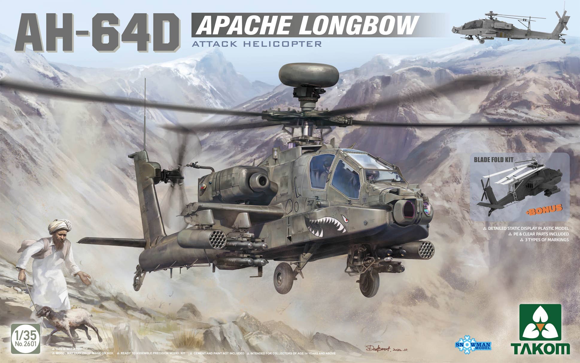 AH-64D Apache Longbow Attack Helicopter | HLJ.com