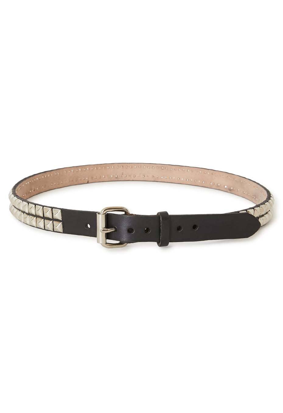 BRACKNEY LEATHER/PYRAMID 2 ROW スタッズベルト | BRACKNEY LEATHER