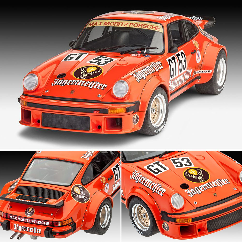 レベル ポルシェ 934 RSR イェーガーマイスター カーモデル 07031