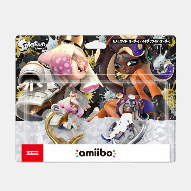 シオカラーズ、テンタクルズが『スプラ3』仕様で新作amiiboに