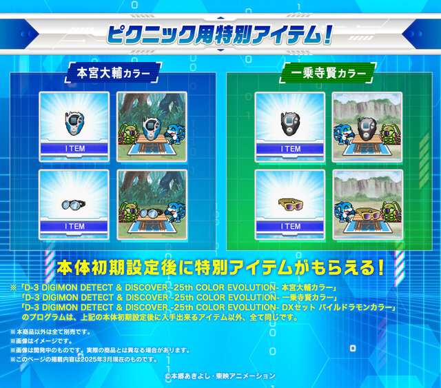 デジモンアドベンチャー02」25周年記念でパワーアップした「D-3」が