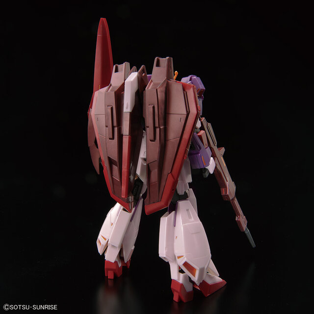 HG ゼータガンダム」が赤く光る“バイオセンサーイメージカラー”で