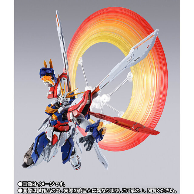 30周年記念外伝で登場した「ゴッドガンダム弐」がMETAL BUILD化！数々