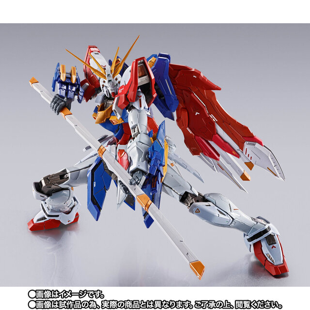 30周年記念外伝で登場した「ゴッドガンダム弐」がMETAL BUILD化！数々