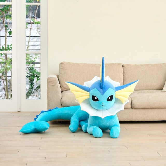 ポケモン』イーブイとその進化形たちの「等身大ぬいぐるみ」が受注販売