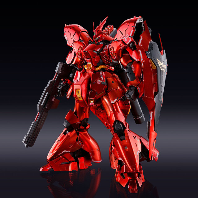 スペシャルコーティングのRGガンプラ「サザビー」「シナンジュ」や
