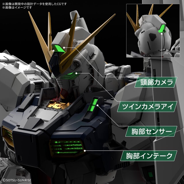 究極のガンプラ「PG UNLEASHED 1/60 νガンダム」パッケージ画像に注目
