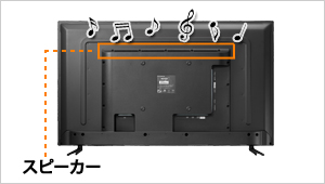 EX-LD4K432DB | 4K対応＆広視野角ADSパネル採用 43型（可視領域42.5型
