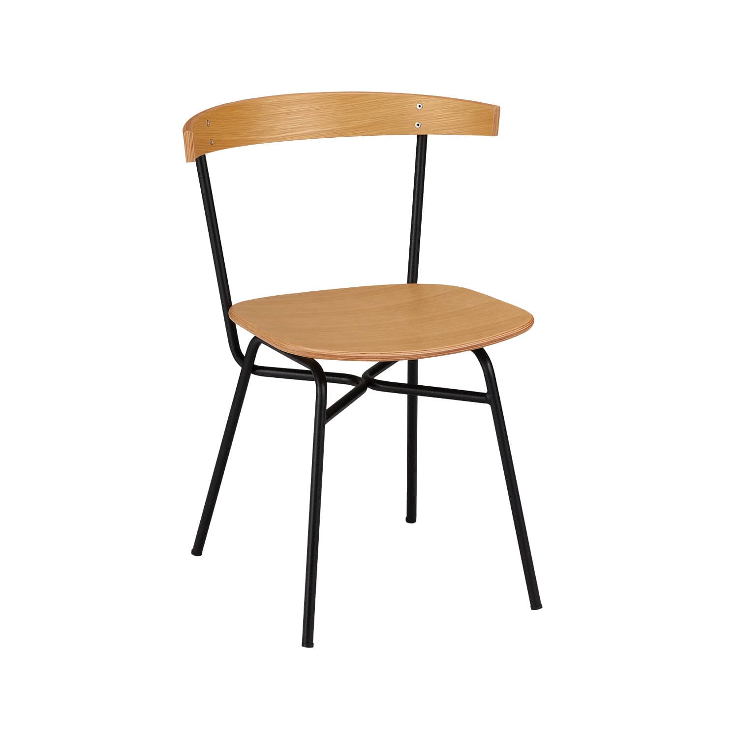 在庫品】FERRET CHAIR WOOD SEAT Black｜リビング・ダイニングチェア