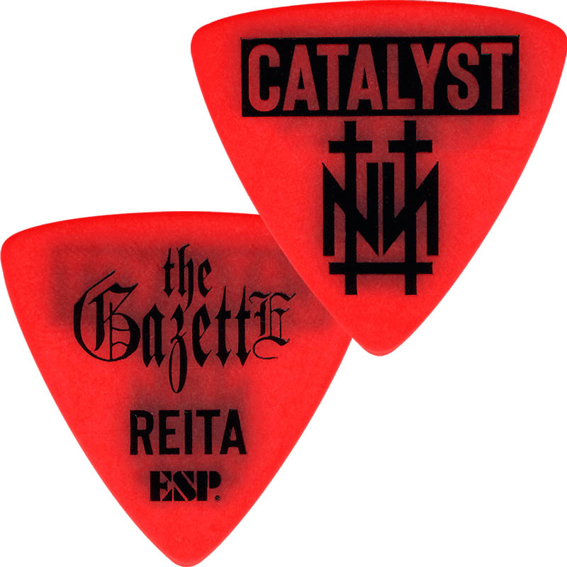 ESP】the GazettE LIVE TOUR THE NINTHで、麗、REITA、葵が使用して