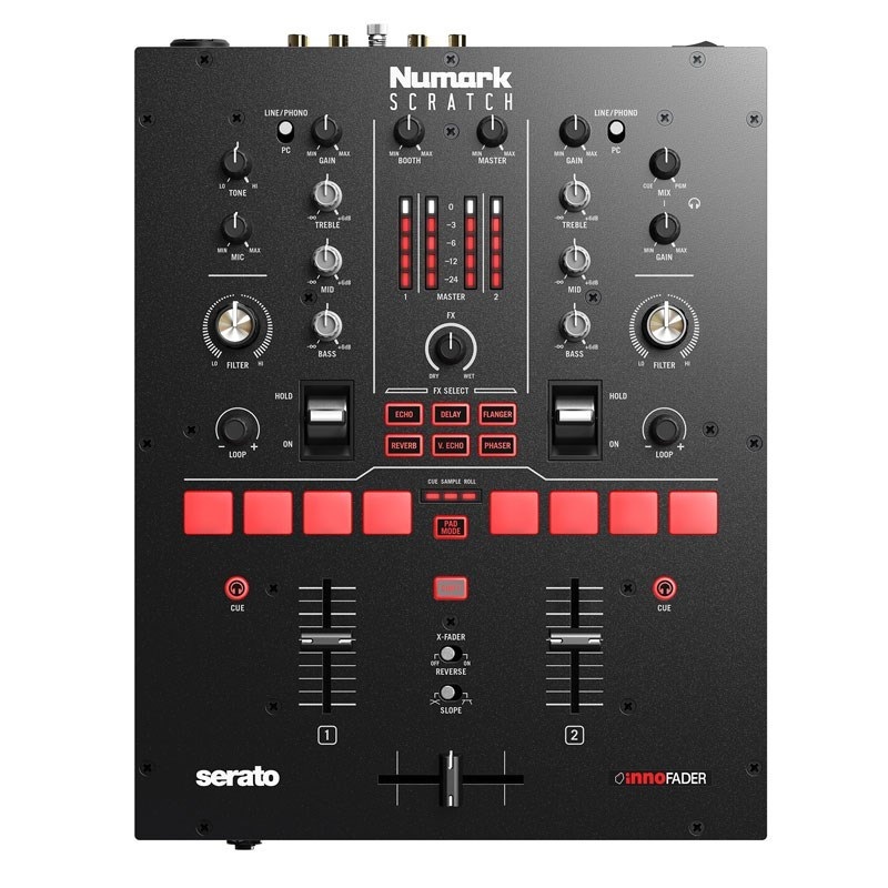 Numark SCRATCH 【無償版Serato DJ Pro対応 2チャンネルDJミキサー