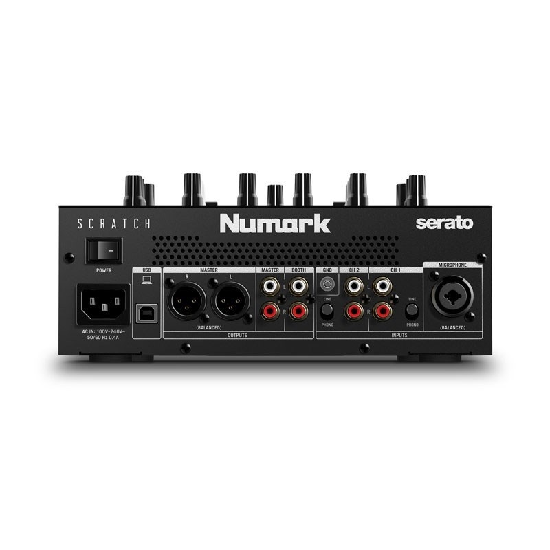 Numark SCRATCH 【無償版Serato DJ Pro対応 2チャンネルDJミキサー