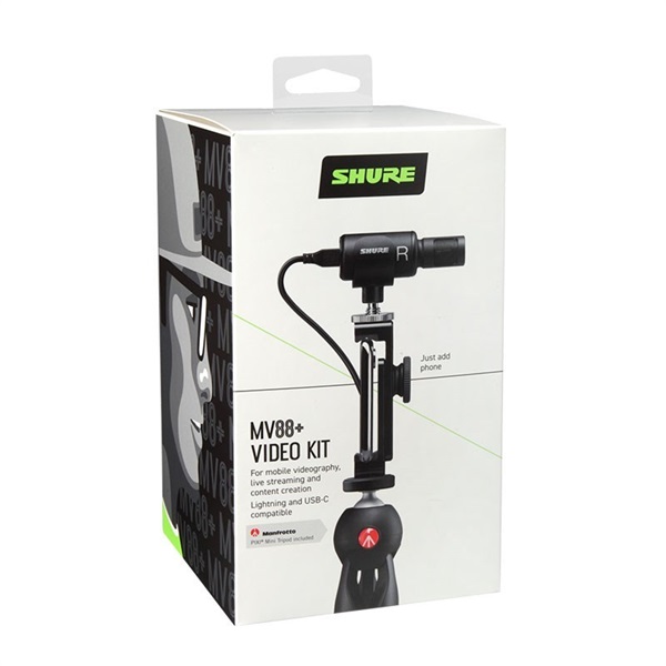 SHURE MOTIV MV88+ VIDEO KIT(MV88+DIG-VIDKIT)(ポータブル・ビデオ