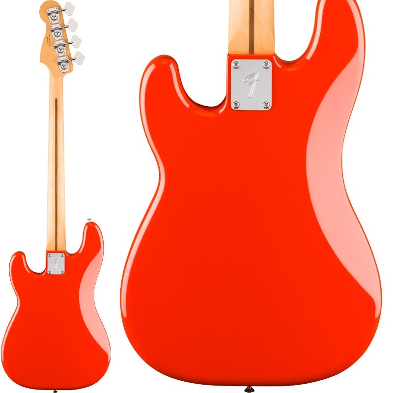 Fender MEX Player II Precision Bass (Coral Red/Rosewood