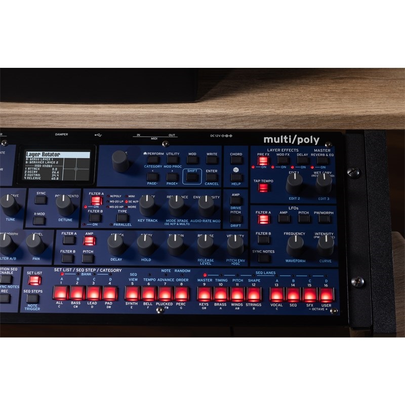 KORG multi/poly module (マルチポリ・モジュール) コルグ (MULTI/POLY