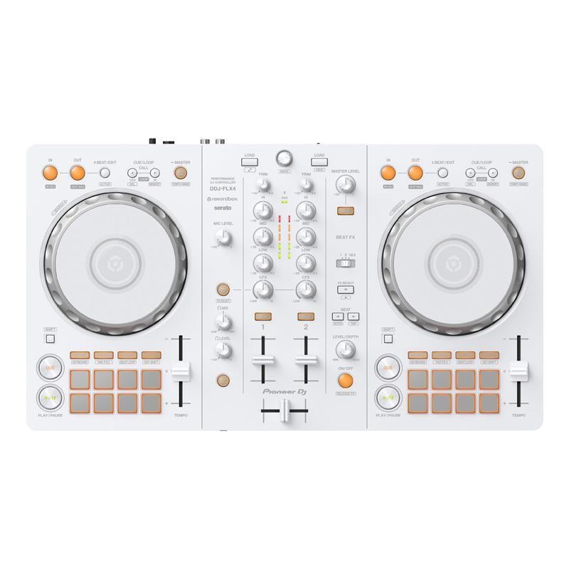 Pioneer DJ DDJ-FLX4-W【台数限定モデル】【Power DJ'sオリジナル DDJ
