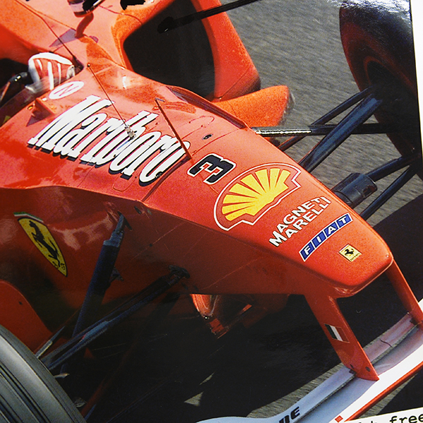 Scuderia Ferrari2000 オリジナルプレスフォト-M.シューマッハ直筆